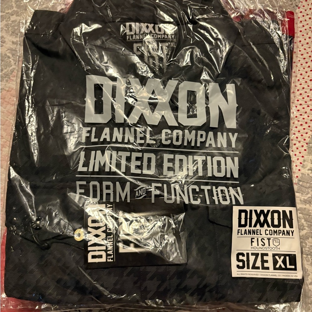 Dixxon flannel company.